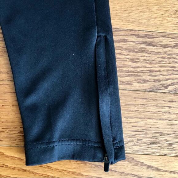 UMBRO Black Elastic Drawstring Waistband Zipper Hem Track Pants Girl’s Size L - Picture 3 of 8